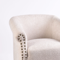 Fauteuil pivotant moderne, fauteuil lounge pivotant, fauteuil à bras pivotant, canapé-lit pivotant, mobilier de gros pour salon, chambre à coucher, restaurant