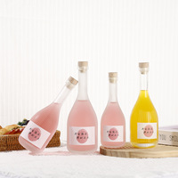 Caliente etiqueta personalizada Logo 500ml 750ml Gin Ron Vodka whisky jengibre jugo café frío té jarabe aceite de oliva botella de vidrio 700ml