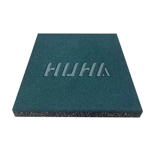 Fábrica <span class=keywords><strong>HUHA</strong></span> 25mm Baldosas de goma Patio de recreo al aire libre con suelo antideslizante al aire libre para baldosas protectoras de goma al aire libre - Product Image 2