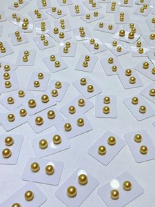 <span class=keywords><strong>Perles</strong></span> rondes en or naturel <span class=keywords><strong>de</strong></span> couleur or riche, <span class=keywords><strong>de</strong></span> 12 à 15 mm, provenant des Philippines du Sud, source en gros, lustrées et parfaites - Product Image 4