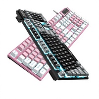 Clavier de jeu filaire à membrane USB personnalisé OEM Q8 pour ordinateur de bureau