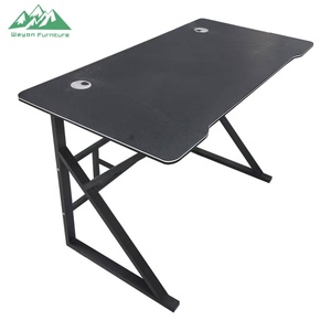 Wayon Modern Ergonomic Glass Computer <strong>Desk</strong> with Desktop Organizer <strong>Riser</strong> Easy Assembly Large Surface Gaming <strong>Desk</strong> for Home Office - Product Image 4