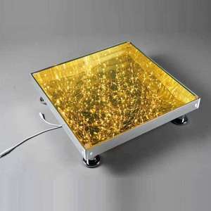 Tốt nhất nhà sản xuất ngoài trời vuông tương tác Magnetic Led Neon Dance gạch LED Dance Floor với LED ánh sáng - Product Image 1