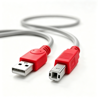 Cable USB 2.0 A a B de Alta Velocidad Qiulink, Resistente, para Impresoras, Escáneres, Controladores MIDI e Impresoras de Oficina