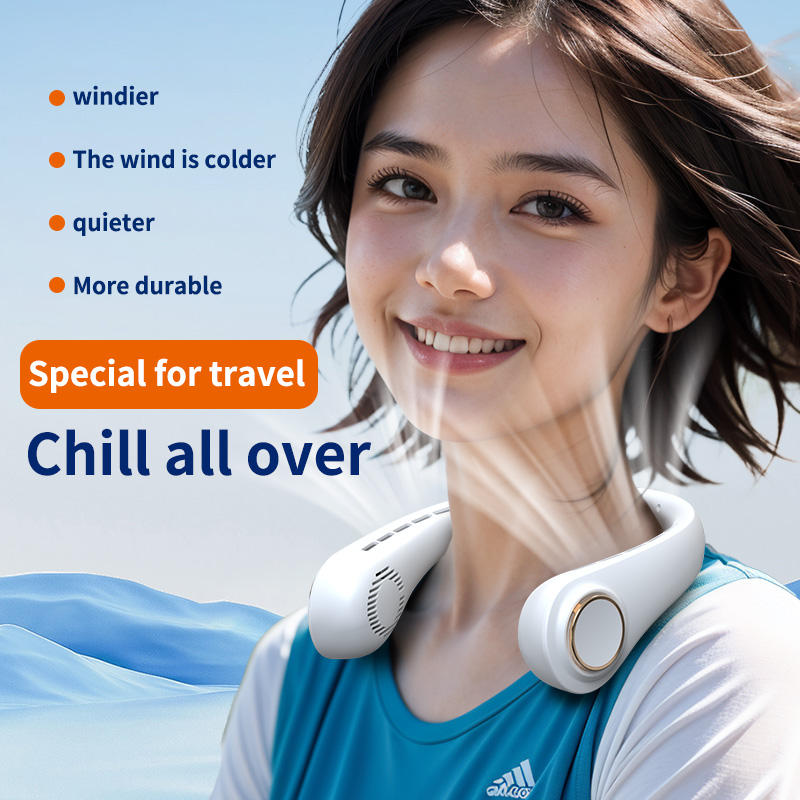 2026 Best Seller 1500mAh Bladeless Neck Fan - Image 4