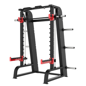 Bán buôn điện thương mại Rack với kéo lên thanh Smith máy cho phòng tập thể dục tập thể dục - Product Image 5