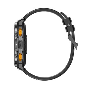Montre connectée GPS sportive <span class=keywords><strong>VG46</strong></span> PRO, écran AMOLED haute définition grand format, design carré, bracelet en silicone magnétique, 5 ATM, 11-15 jours d'autonomie - Product Image 3