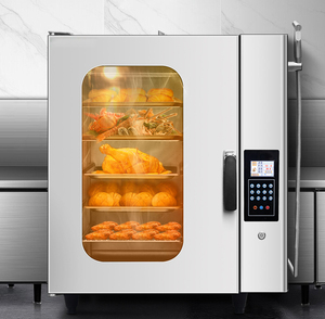 Horno Profesional de Acero Inoxidable, Automático, Inteligente, con Pantalla Táctil, 6/10/20 Niveles, con Soporte y Estante, Modelo W469B - Product Image 6