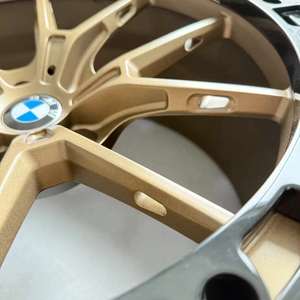 Stile 3 segmenti forgiato 19 20 21 22 pollici Custom Anniversary Evo in lega d'oro per cerchi sportivi BMW X5 <span class=keywords><strong>E60</strong></span> PG3
