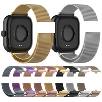 Bracelet métallique IVANHOE pour Xiaomi Redmi Watch 4 Bracelet de remplacement en maille boucle magnétique pour Xiaomi Mi Band 8 Pro 9 Pro Band