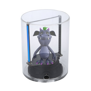 3D พัดลมโฮโลแกรมหน้าจอโฆษณาโปรเจคเตอร์โฮโลแกรม3D 360องศาไลบรารีวิดีโอ700และ224 LED - Product Image 5