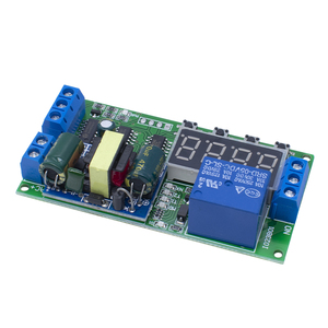 Convertitore IO23B01 AC 110V 220V, Relè Autobloccante Multifunzione, Modulo Timer Ciclico PLC, Interruttore Temporizzato per Vari Relè - Product Image 3