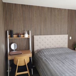 Panneau acoustique en bois 3D classique Akupanel européen, personnalisable, 600 mm de large - Product Image 6