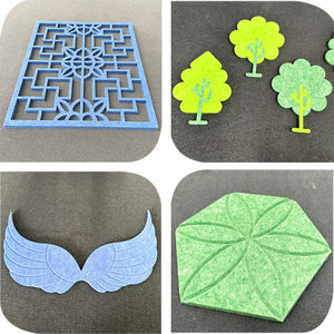 Machine <span class=keywords><strong>de</strong></span> dé<span class=keywords><strong>coupe</strong></span> <span class=keywords><strong>de</strong></span> panneaux acoustiques <span class=keywords><strong>Coupe</strong></span>-feutre en <span class=keywords><strong>laine</strong></span> <span class=keywords><strong>de</strong></span> <span class=keywords><strong>verre</strong></span> Polyester PET Couteau oscillant Machine <span class=keywords><strong>de</strong></span> dé<span class=keywords><strong>coupe</strong></span> numérique à plat - Product Image 2