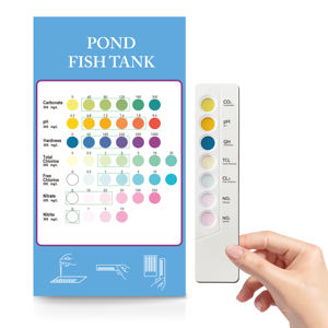 Kit de Prueba para Acuarios 7 en 1, Tiras Reactivas de Prueba de Agua Rápidas y Precisas para Acuarios y Estanques. Prueba pH, Amoníaco y Alcalinidad - Product Image 5