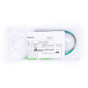 Divisor PLC 1x2 1x4 1x8 1x16 SC APC con Tubo de Acero para Fibra Óptica - Product Image 3