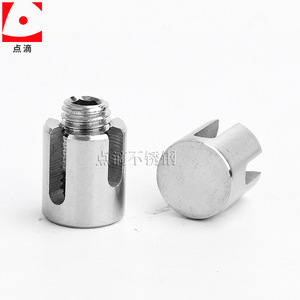 Stainless Steel Cross Lock Buckle 10mm Metric Wire Rope Clip Clamp General Industry Use - Product Image 1