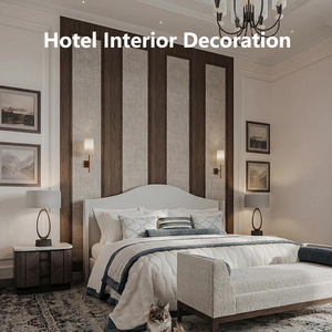 Soluzioni Complete per l'Arredamento dell'Ospitalità: Inclusi Arte Murale, Illuminazione, Specchi, Tende, Piante e Accessori per Progetti d'Interni - Product Image 1