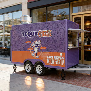 Commercial Catering Equipment Truck Van Mobile Burger Small Food <b>Concession</b> <b>Trailer</b> - Product Image 5