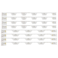 Bande lumineuse LED pour téléviseur LCD XS-1893, nouvelle, TMT_50E5800_8X6_3030C, pour Thomson 50UA6406 50UB6406 50UD6306