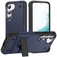 Casing Ponsel Pelindung Lembut Rotasi 360 Penutup Ponsel untuk Samsung S23 Plus