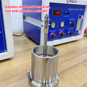 Тестер индекса ограничения кислорода (<span class=keywords><strong>LOI</strong></span>) из нержавеющей стали с кнопочным управлением, устойчивый к коррозии и ржавчине, пластиковый корпус - Product Image 6