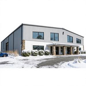 อาคารกีฬาโครงสร้างเหล็กสำเร็จรูป แข็งแรง ทนลม สำหรับฝึกซ้อม ดีไซน์ทันสมัย อายุการใช้งาน 50 ปี - Product Image 1