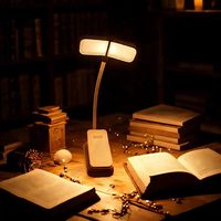 Lampe de nuit tactile USB à intensité variable Lampe de bureau pour dortoir étudiant Lecture Protection des yeux Chambre à coucher LED à charge USB