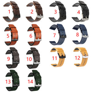 Correa de Reloj de Cuero de Liberación Rápida de 20 mm y 22 mm para Samsung Galaxy <span class=keywords><strong>Watch</strong></span> <span class=keywords><strong>3</strong></span> Active2 40 44 mm, <span class=keywords><strong>Huawei</strong></span> <span class=keywords><strong>Watch</strong></span> <span class=keywords><strong>Gt</strong></span> 2, Correa de Reloj de 18 mm - Product Image 6