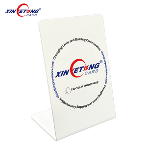 Logo personnalisé NFC Google Review Card pour Hôtel Feedback Stand avec QR <span class=keywords><strong>Code</strong></span> <span class=keywords><strong>PVC</strong></span> - Product Image 4