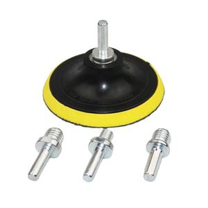 Faom tampon de polissage M14 M10 tige crochet et boucle tampon de laine éponge papier abrasif pour bois métal polissage tampons de polissage - Product Image 1