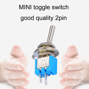 SMTS-101 SPST拨动开关5毫米尺寸3A 125V 1.5A 250V通用2针2级迷你汽车拨动开关 - Product Image 2