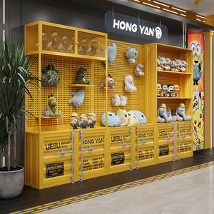 Présentoir de produit d'étagère de magasin de machine de poupée de salle de jeu en métal durable et résistant à la rouille pour le magasin de détail - Product Image 1