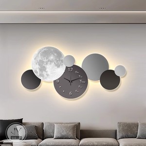 Orologio Decorativo a LED in Porcellana <span class=keywords><strong>di</strong></span> Cristallo con Base in Legno <span class=keywords><strong>per</strong></span> <span class=keywords><strong>Camera</strong></span> <span class=keywords><strong>da</strong></span> <span class=keywords><strong>Letto</strong></span> - Product Image 2