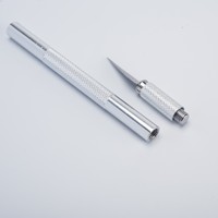 Ensemble de couteaux à graver en aluminium très vendus avec 5 lames, couteau à découper le fondant, outils de décoration de gâteaux, fournitures de pâtisserie