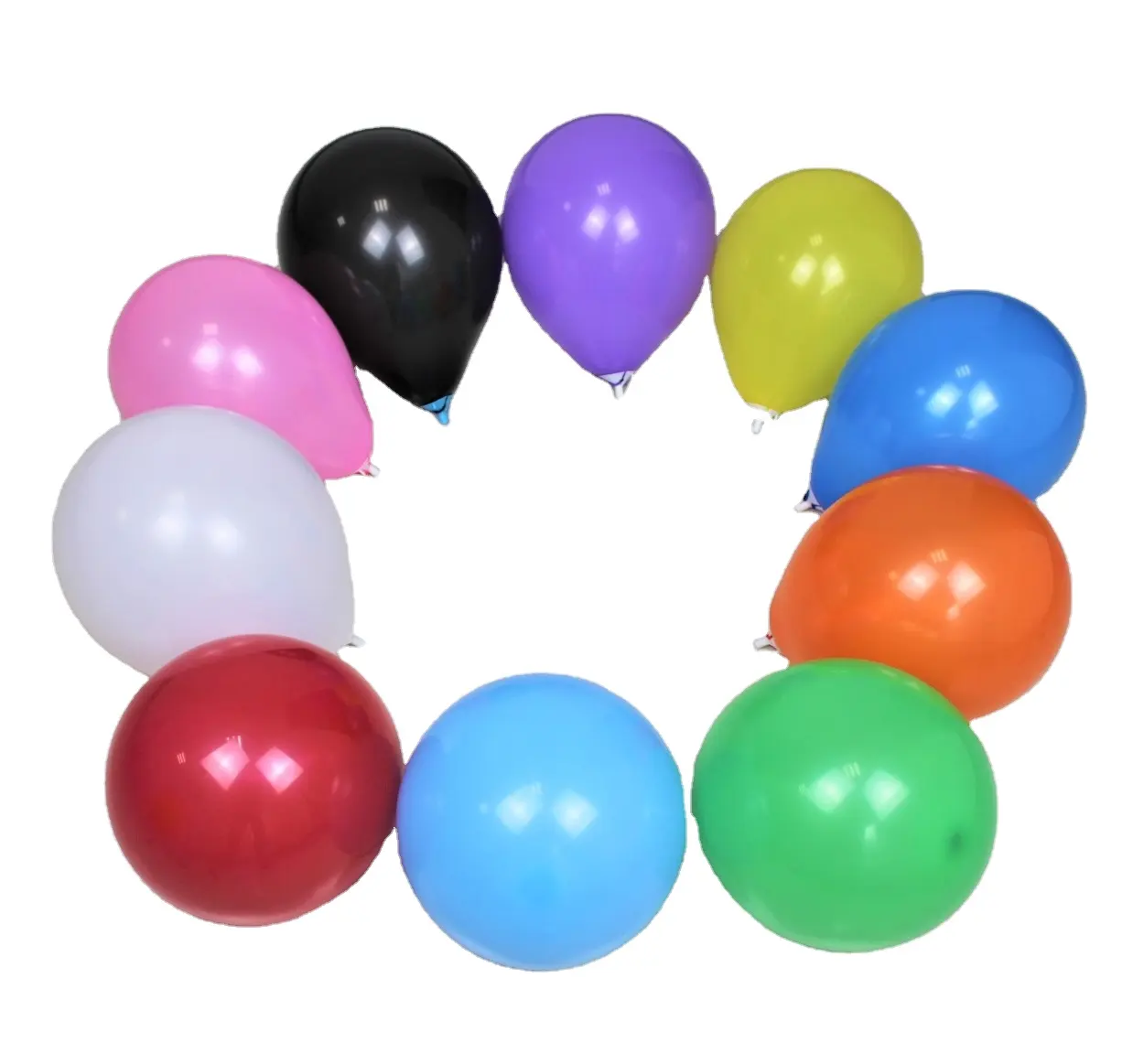 10 inç 2.2g yüksek kaliteli lateks balonlar tatil çocuk
