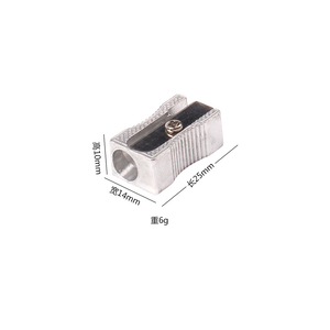 BECOL Affilapenne Manuale Semplice Mini in <span class=keywords><strong>Metallo</strong></span> Alluminio a Foro Singolo per Studenti - Vendita all'Ingrosso - Product Image 4