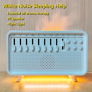 Cost-effective 3-in-1 <b>Wireless</b> Air Humidifier LED <b>Lights</b> USB Power Supply White Noise Speakers Essential Oils Portable Household - Product Image 4