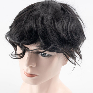 La migliore vendita parrucca da uomo Super sottile parrucchino stile naturale indiano Remy <span class=keywords><strong>extension</strong></span> <span class=keywords><strong>capelli</strong></span> umani di alta qualità parrucchino - Product Image 1