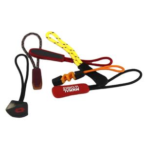 ساحبة سحاب سيليكون ثلاثية الأبعاد مخصصة مع رأس منزلق مع خيط مشمع للملابس الرياضية - Product Image 1