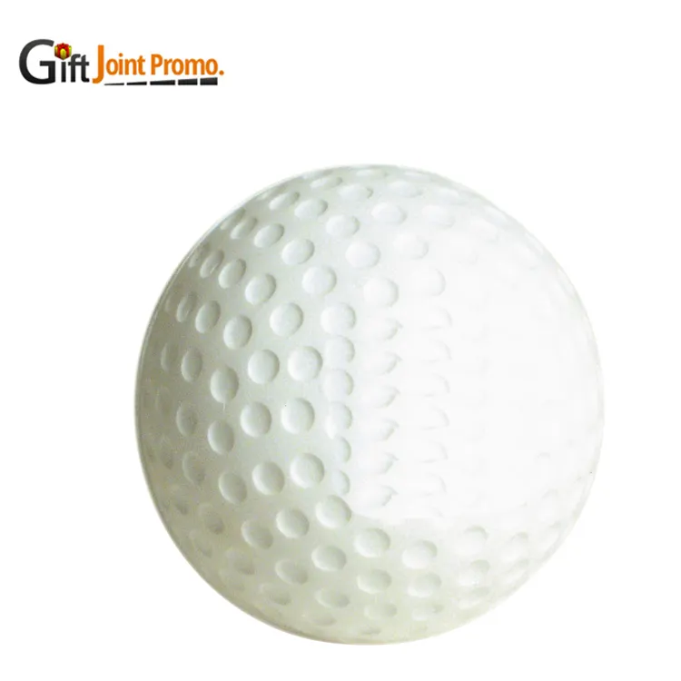 Pelota de pelota de Golf de espuma sintética, pelota Antiestrés con logotipo personalizado, venta al por mayor