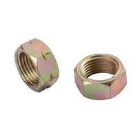 Ultra ringan kecil Hex halus benang Jam tipis mur Jam baja mur mobil balap
