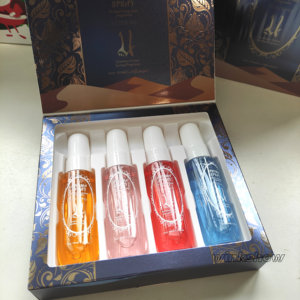 Nuovo stile bottiglia di profumo con scatola di profumo arabo 4 pezzi * 40ml Set regalo Parfum Collection <span class=keywords><strong>Prive</strong></span> Parfum Homme - Product Image 4