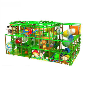 Soluzione chiavi in mano struttura modulare in metallo con un mondo di gioco morbido pastello, struttura per bambini, parco giochi al coperto - Product Image 2