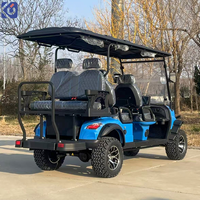 Nouvelle Arrivée CAMP Véhicule de Tourisme Tout-Terrain 6 Places 72V pour Club de Golf
