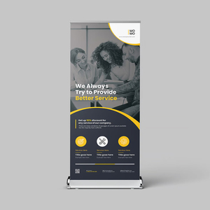 Banner Roll-up Pubblicitario Economico, Espositore Retrattile 85x200 per Promozioni, Vendita all'Ingrosso - Product Image 2