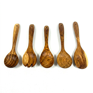 Disposable Wooden <b>Coffee</b> <b>Spoon</b> with Long Handle Classic Style Business Gift Tableware for Kitchen Use - Product Image 1