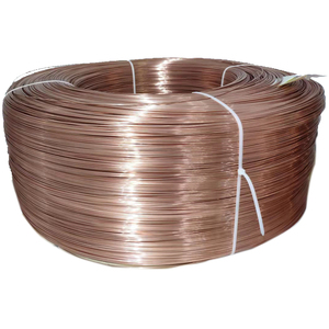 Fil de <span class=keywords><strong>cuivre</strong></span> recouvert d'aluminium (CCA) pour bobinage, fil de terre en <span class=keywords><strong>cuivre</strong></span> nu massif avec câble 10mm² – Approvisionnement direct usine, <span class=keywords><strong>recuit</strong></span> et tréfilé - Product Image 1