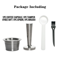 Approvisionnement d'usine 1Pod 1Tamper Set Capsule de café rechargeable Compatible avec les filtres K-fee Verismo Verismo ALDI Expresso Pod