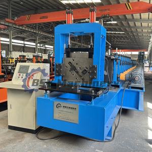 Customized Automatic Corner Column Purlin Roll formando linha de produção máquina com engrenagem rolamento Motor Core Components - Product Image 2